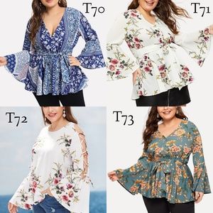 4/4 PLUS TOPS LOOKBOOK